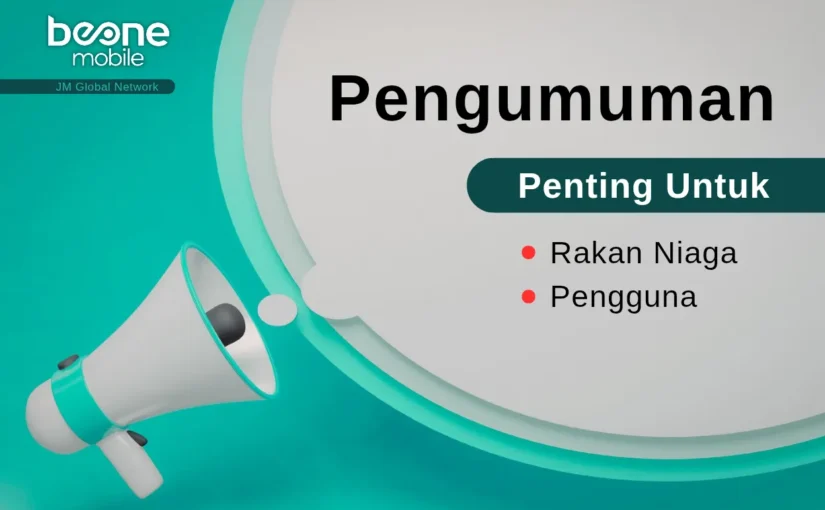 Pengumuman beone mobile